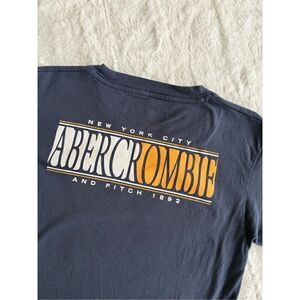 Blue Abercrombie Kids Short Sleeve 5/6